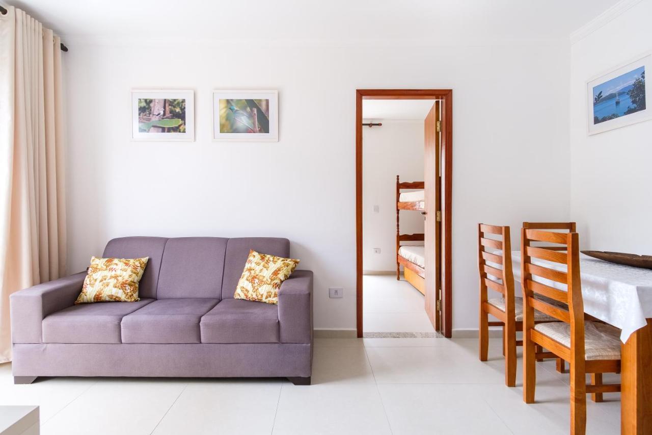 Apartamento A 100 Metros Da Praia - 01 Dormitorio - Edificio Agua Viva Убатуба Экстерьер фото