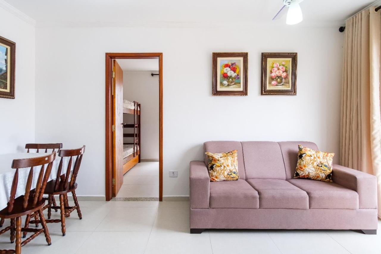 Apartamento A 100 Metros Da Praia - 01 Dormitorio - Edificio Agua Viva Убатуба Экстерьер фото