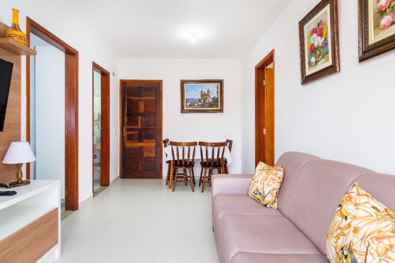 Apartamento A 100 Metros Da Praia - 01 Dormitorio - Edificio Agua Viva Убатуба Экстерьер фото